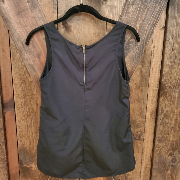 Black Charlotte Russe Cami Tank Top - Picture 2 of 2